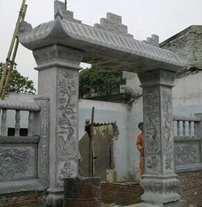 Mẫu Cổng Đá VT-0026