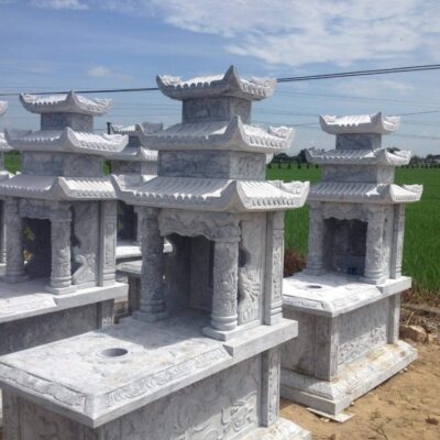 Mộ 81x127 Chân Sen Nắp Thiếu 3 Mái