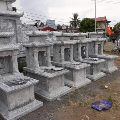 Mộ 81x127 Chân Sen Nắp Thiếu 2 mái