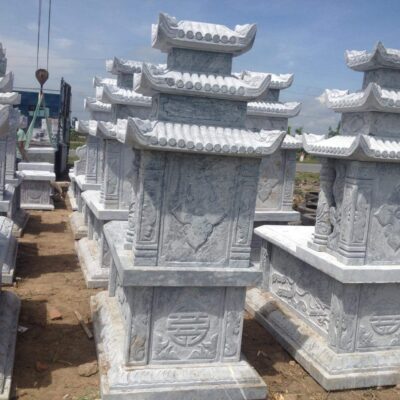 Mộ 81x127 Chân Sen Nắp Thiếu 3 Mái